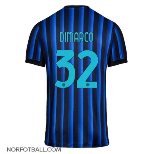 Billige Fotballdrakt Inter Milan Federico Dimarco #32 Replika Hjemmedrakt 2025-26 Kortermet Billige Fotballdrakt Inter Milan Federico Dimarco #32 Replika Hjemmedrakt 2025-26 Kortermet